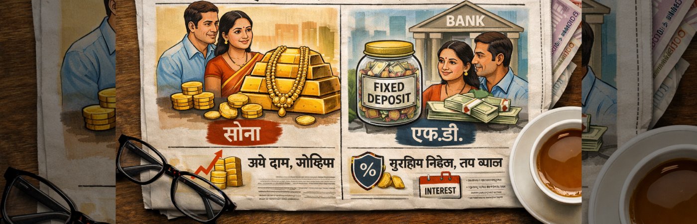Gold Vs Fixed Deposits: Where Should You Invest?